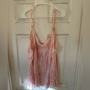 Torrid pink tank top, size 2X